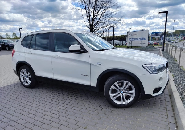 BMW X3 cena 92250 przebieg: 170735, rok produkcji 2017 z Chorzów małe 254